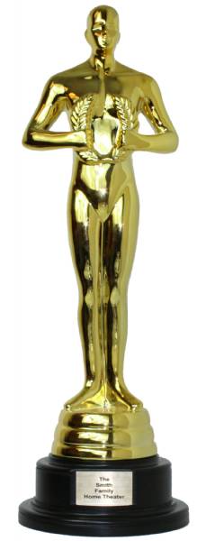 20 1/4" Oversize Oscar Replica Gold Resin Trophy Kit #2