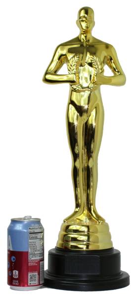 20 1/4" Oversize Oscar Replica Gold Resin Trophy Kit #3