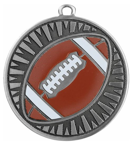 2 3/8" Football Velocity Series Award Medal #3