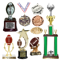 Football Trophies and Awards