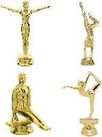 Gymnastic Trophy Figures