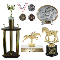 Horse Equestrian Trophies and Awards