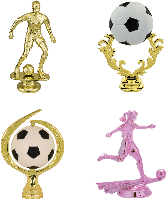 Soccer Trophy Figures
