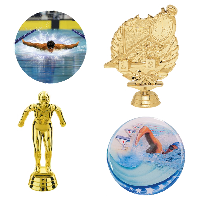 Swimming Trophy Parts