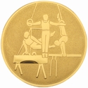 Gold 2" MALE GYMNASTICS Aluminum Insert