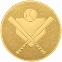 Gold 2" BASEBALL Aluminum Insert