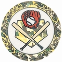 2" Hologram BASEBALL Mylar