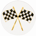 2" RACING FLAGS Mylar