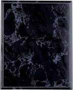8 X 10 Black Marble Finish Plaque