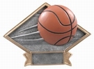 6" x 8 1/2" BASKETBALL Diamond Plate