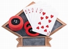 6" x 8 1/2" POKER Diamond Plate