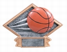 4 1/2" x 6" BASKETBALL Diamond Plate