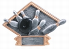 4 1/2" x 6" BOWLING Diamond Plate