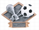 4 1/2" x 6" SOCCER Diamond Plate