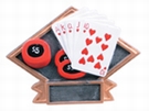 4 1/2" x 6" POKER Diamond Plate