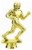 Gold 4.75" FOOTBALL RUNNER figure