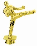 Gold 5" Male Karate figure