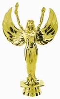 Gold 5-3/4" Female Figure