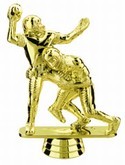 Gold  5" Double Action Football figure