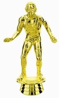 Gold 5" Wrestler Figure
