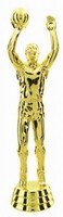 Gold  6-1/4" Male Basketball figure