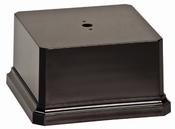 Gloss Black Cup Base 5 1/4"W