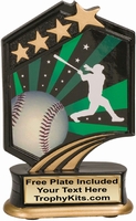 5.5" - Baseball Graphic Sport Resin Award