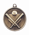High Relief BASEBALL Medal