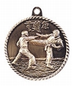 High Relief KARATE Medal