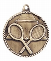 High Relief TENNIS Medal