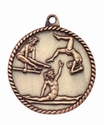 High Relief FEMALE GYMNASTIC Medal