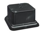 Black Marble Finish Base 4 1/2