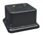 Black Marble Finish Base 5 3/4