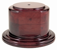 Rosewood Cup Base 6 5/8"W
