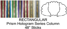 Rectangular Prism Hologram Column Full 48