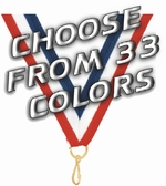 7/8" X 32" Neck Ribbon w/Snap Clip