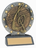 4.5" MUSIC All Star Resin