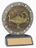 4.5" LAMP of KNOWLEDGE All Star Resin