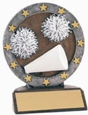 4.5" CHEERLEADING All Star Resin