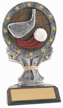 6.25" GOLF All Star Resin