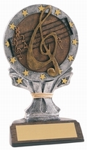 6.25" MUSIC All Star Resin
