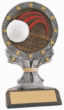 6.25" VOLLEYBALL All Star Resin