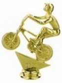 Gold 5" BMX Bicycle figure
