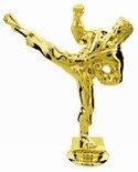 Gold 5.25" Male Karate figure