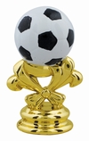 2 5/8" Color Soccer Ball Trophy Trim Piece