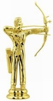 Gold 6" Male Archer Figure