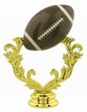 Gold Color 4-1/2" Football Figure
