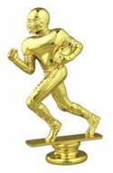 Gold  5-1/4" Football Runner figure