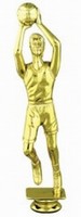 Gold 9" Male Basketball figure