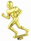 Gold 9" Football Runner figure
